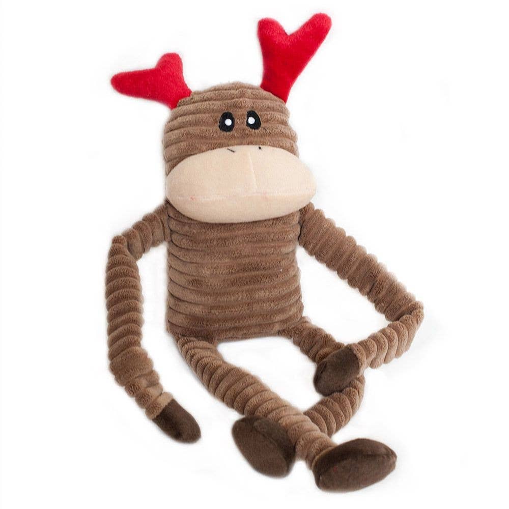Holiday Crinkle - Reindeer - Large - Christmas Dog Toy