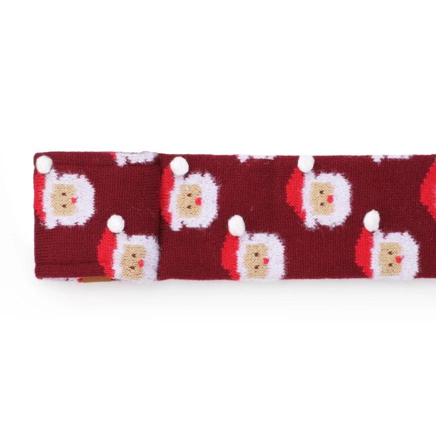 Ho Ho Ho! Knit Dog Scarf