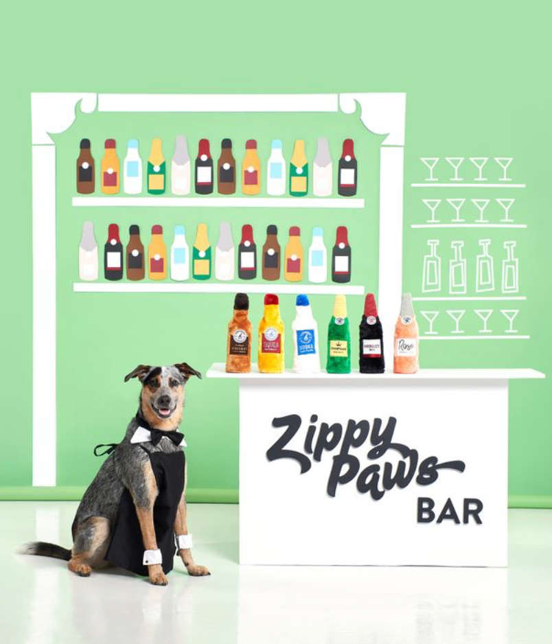 Happy Hour Crusherz - Champagne - Dog Toy