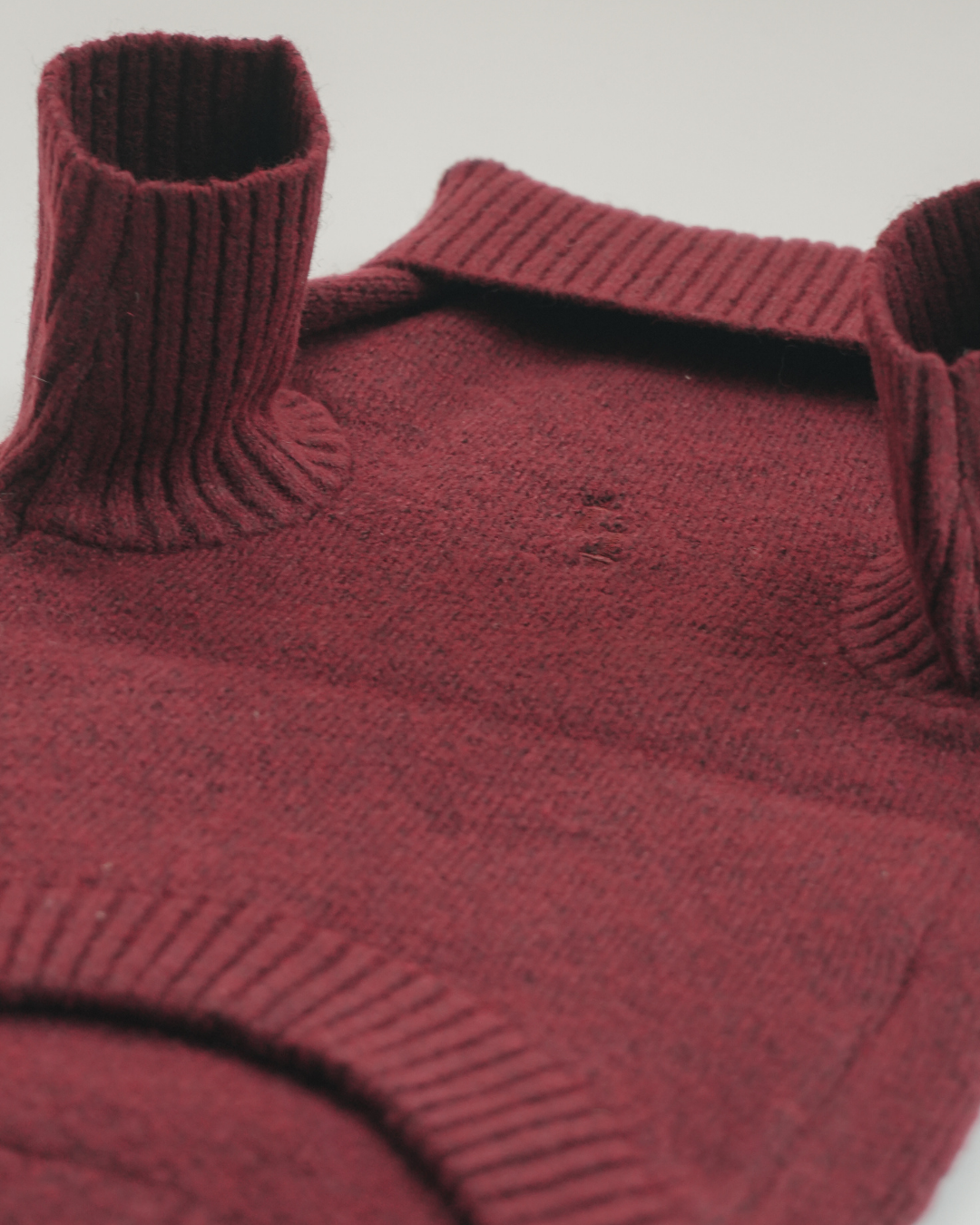 Santa's Little Helper | Roll Neck Knit Dog Jumper