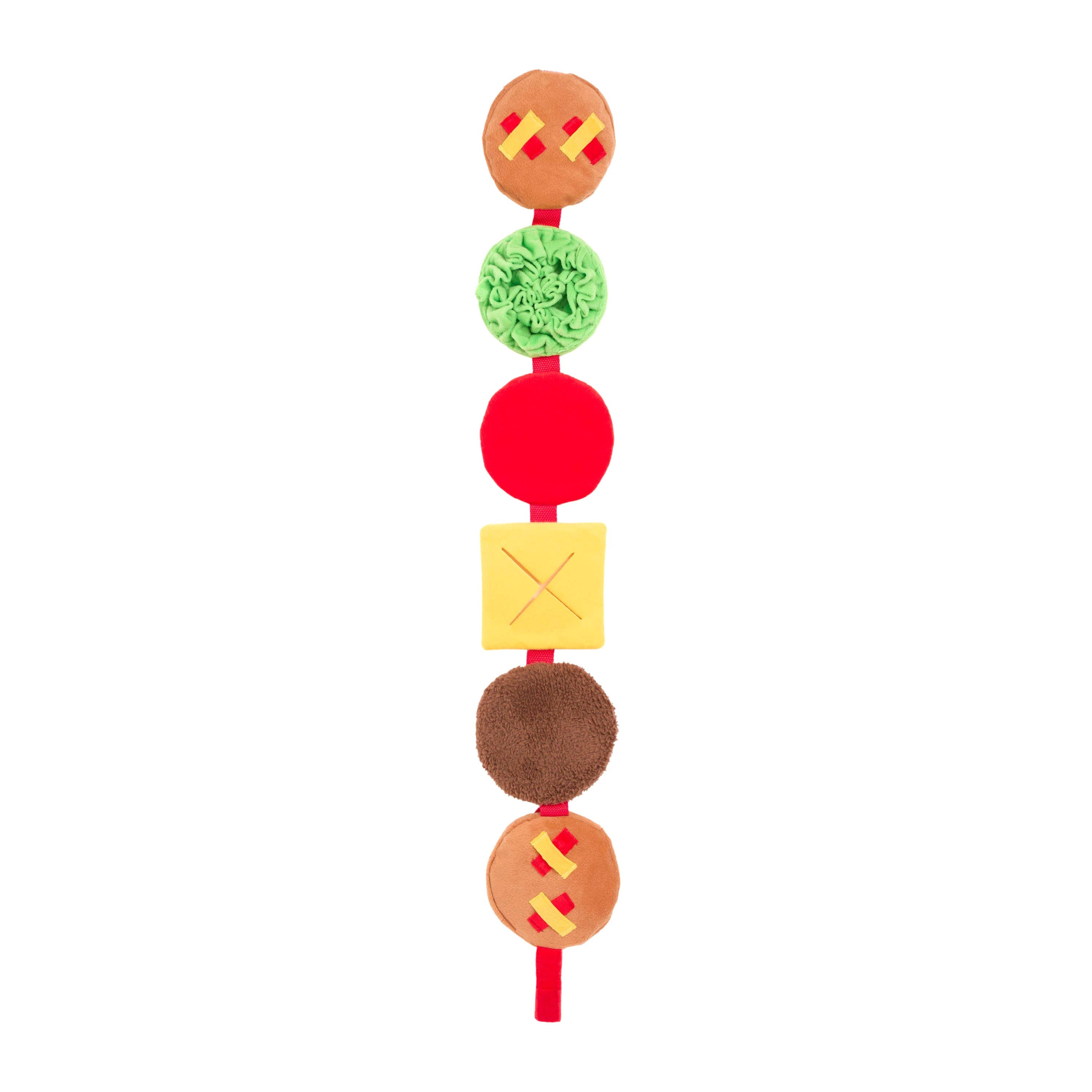 Snufflerz Stacks - Cheeseburger - Interactive Dog Toy
