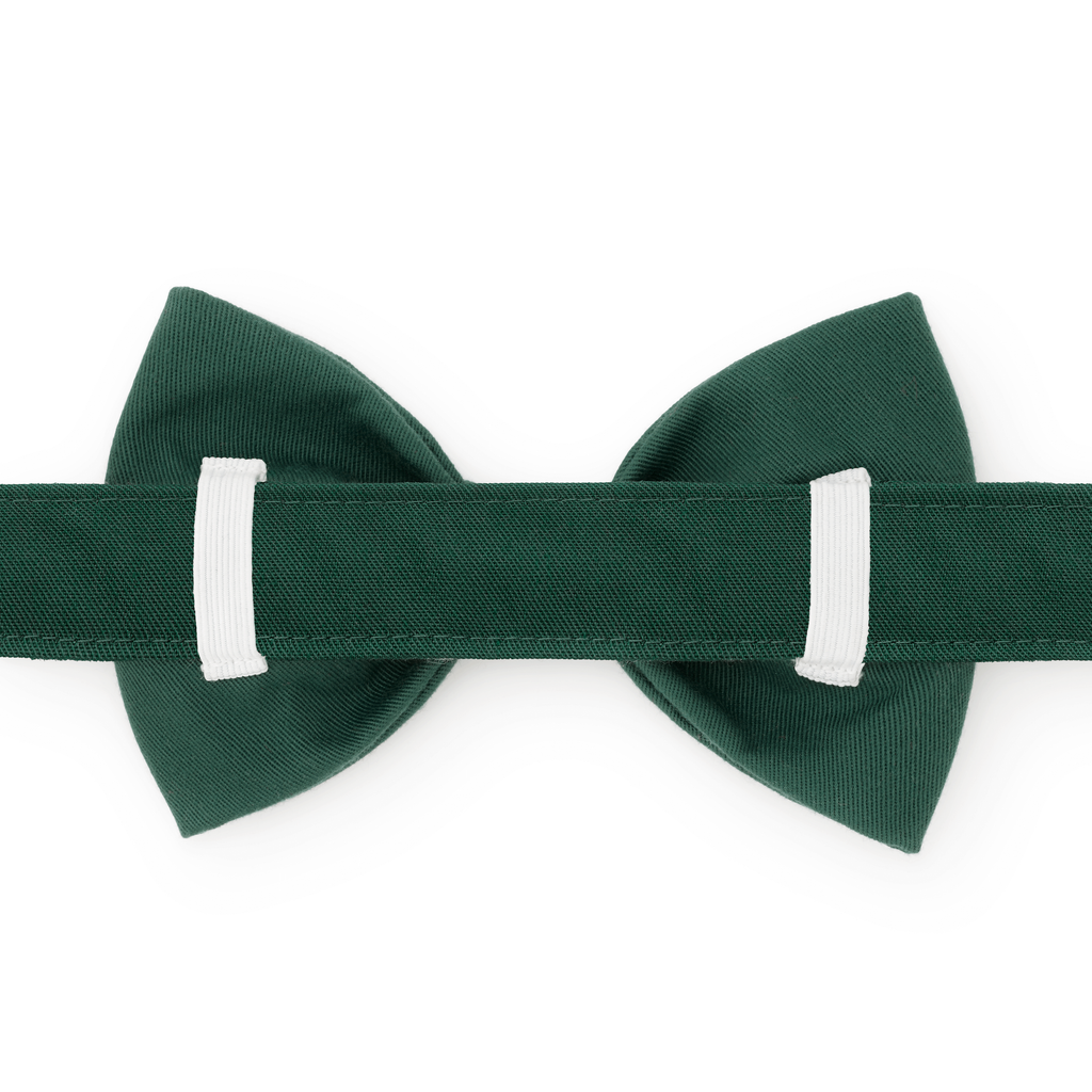 Fall Foliage Embroidered Dog Bow Tie