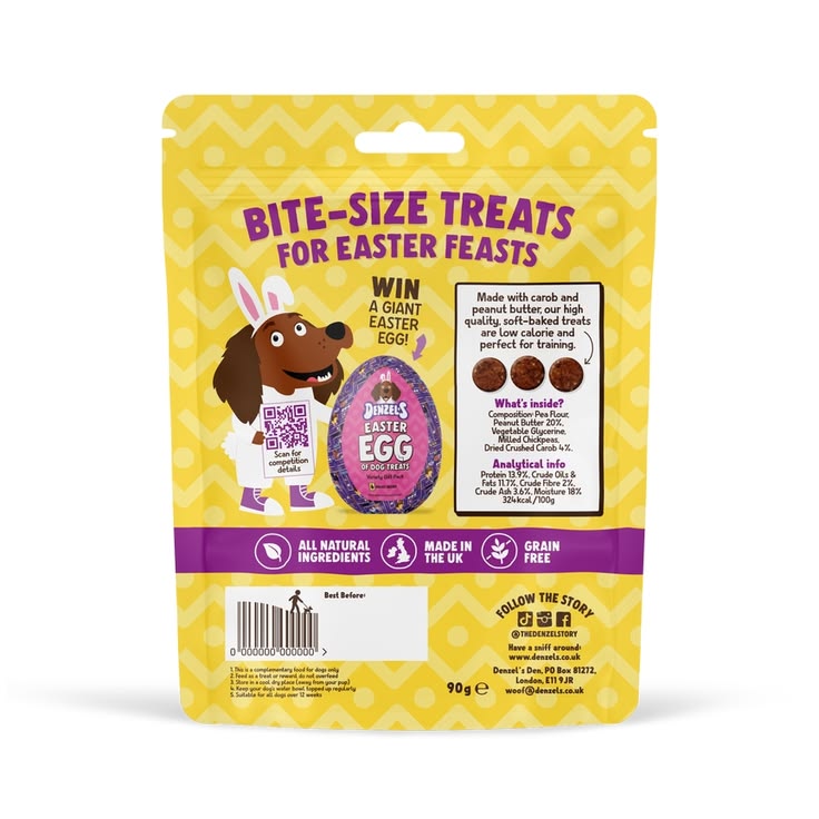 Denzels chocolate buttons for dogs