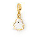 Glow-in-the-Dark Ghost Dog Collar Charm