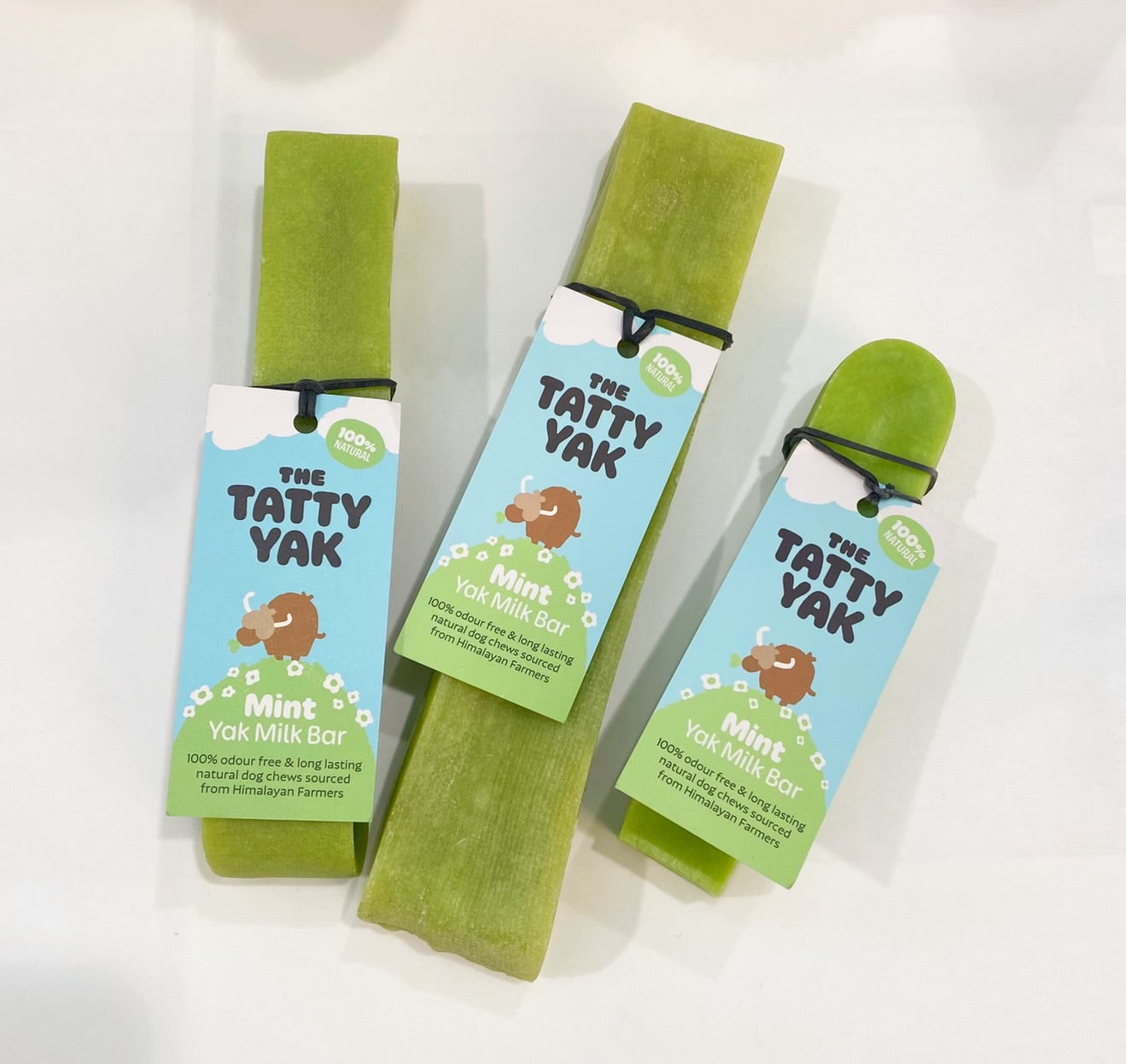Tatty yak milk bar for dogs mint