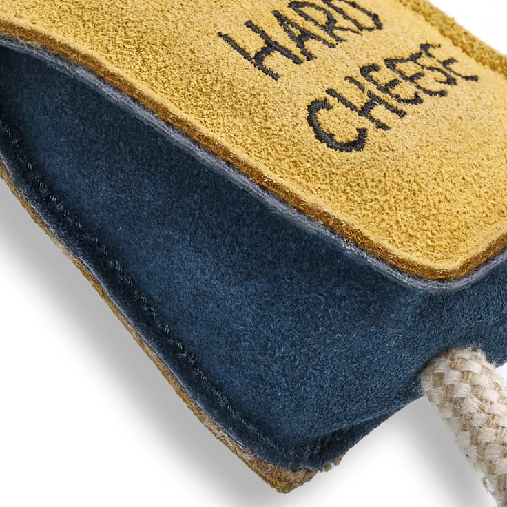 Hard cheese eco dog toy