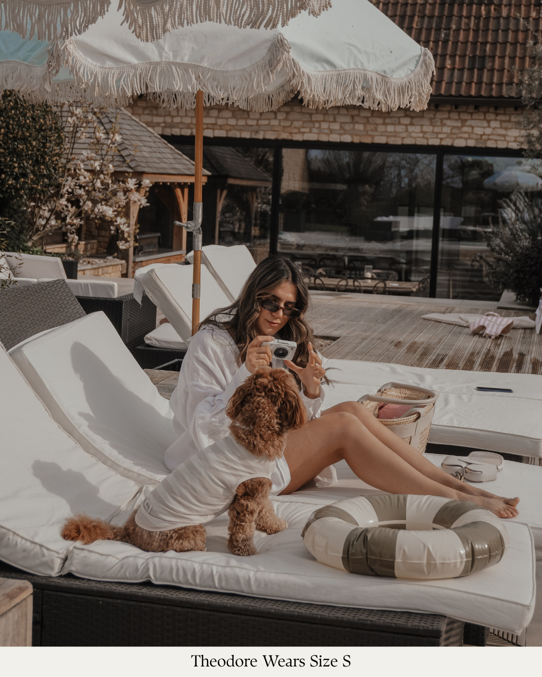 Hazelnut Stripe | Summer Breeze Cooling Vest