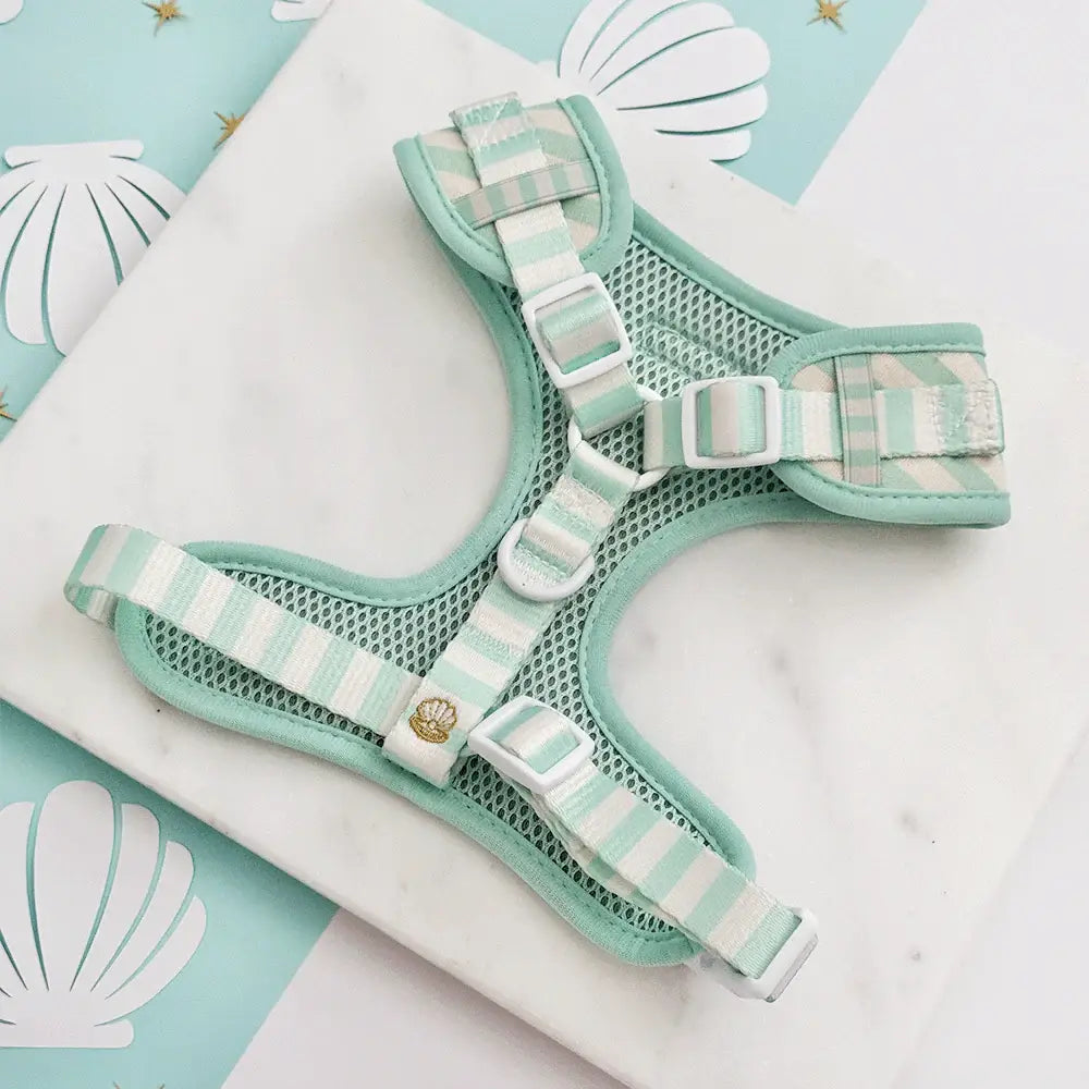 Mermaid Pearl Pup Adjustable Neck HARNESS
