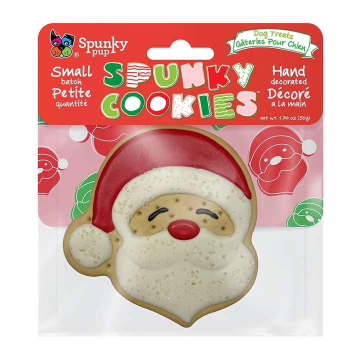 Frosted Santa Cookie