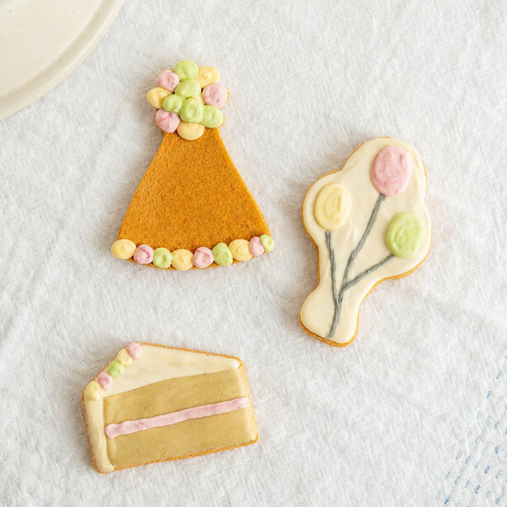 Celebration Iced Dog Biscuit Trio