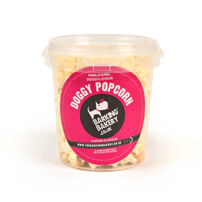 Doggy cheesy popcorn