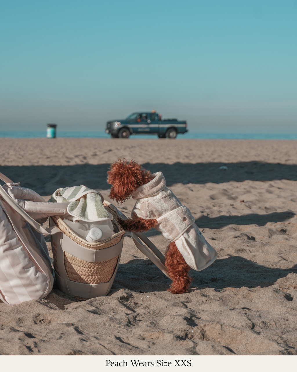 Hazelnut Stripe | The Cosy Cloak Drying Robe