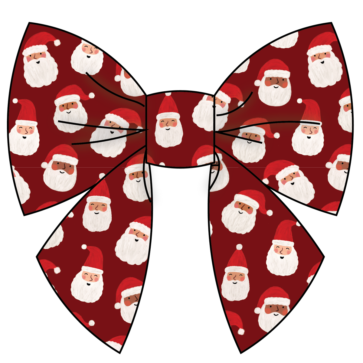 Ho Ho Ho! Lady Dog Bow