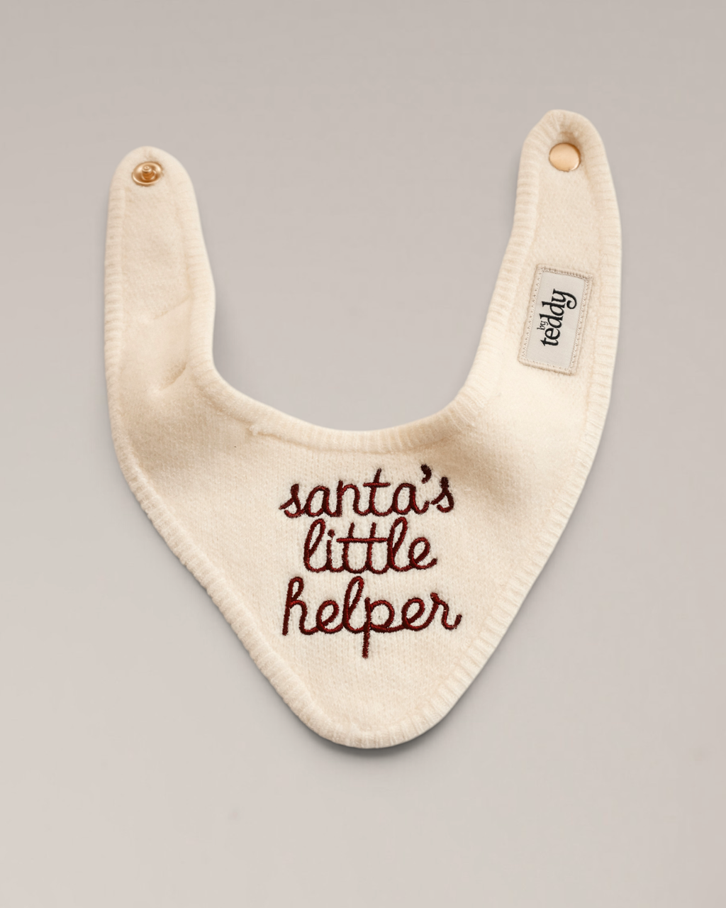 Santa's Little Helper | Knitted Bandana