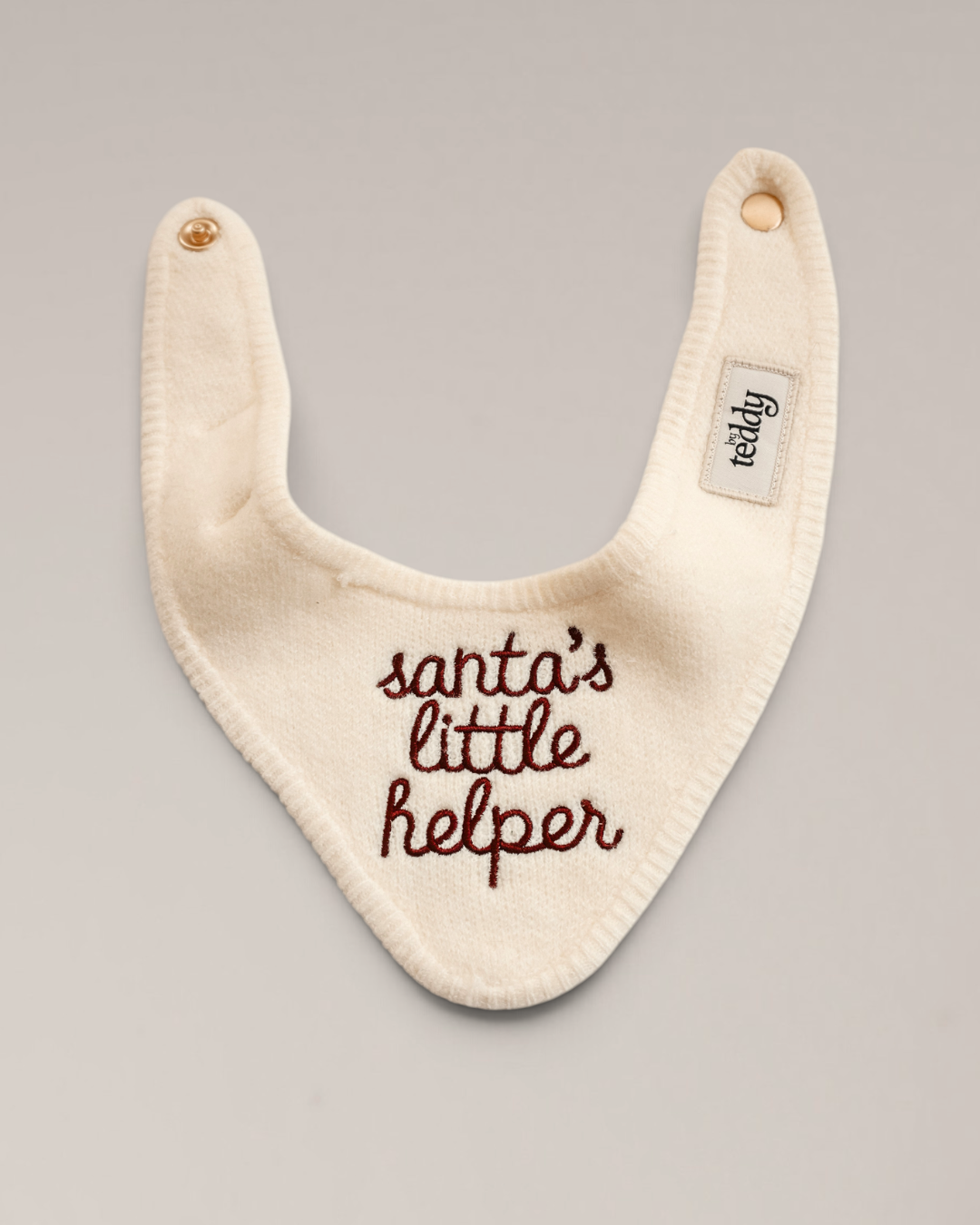 Santa's Little Helper | Knitted Bandana