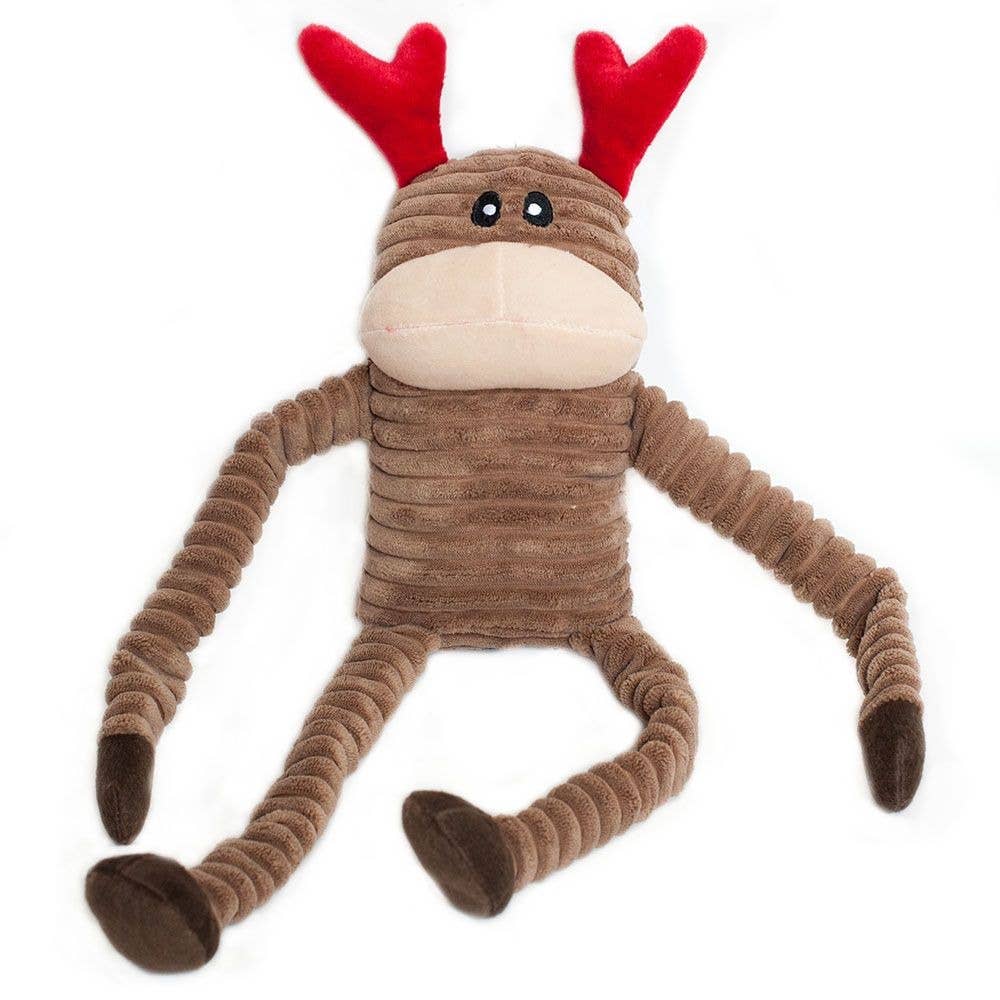 Holiday Crinkle - Reindeer - Large - Christmas Dog Toy