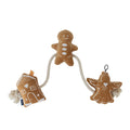 Gingerbread Rope Dog Toy