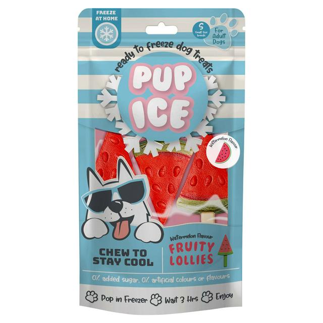Pup Ice fruit lollies - Watermelon