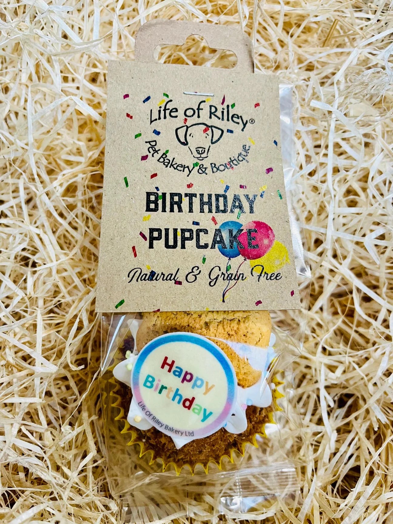 Dog Birthday Pupcake cupcake