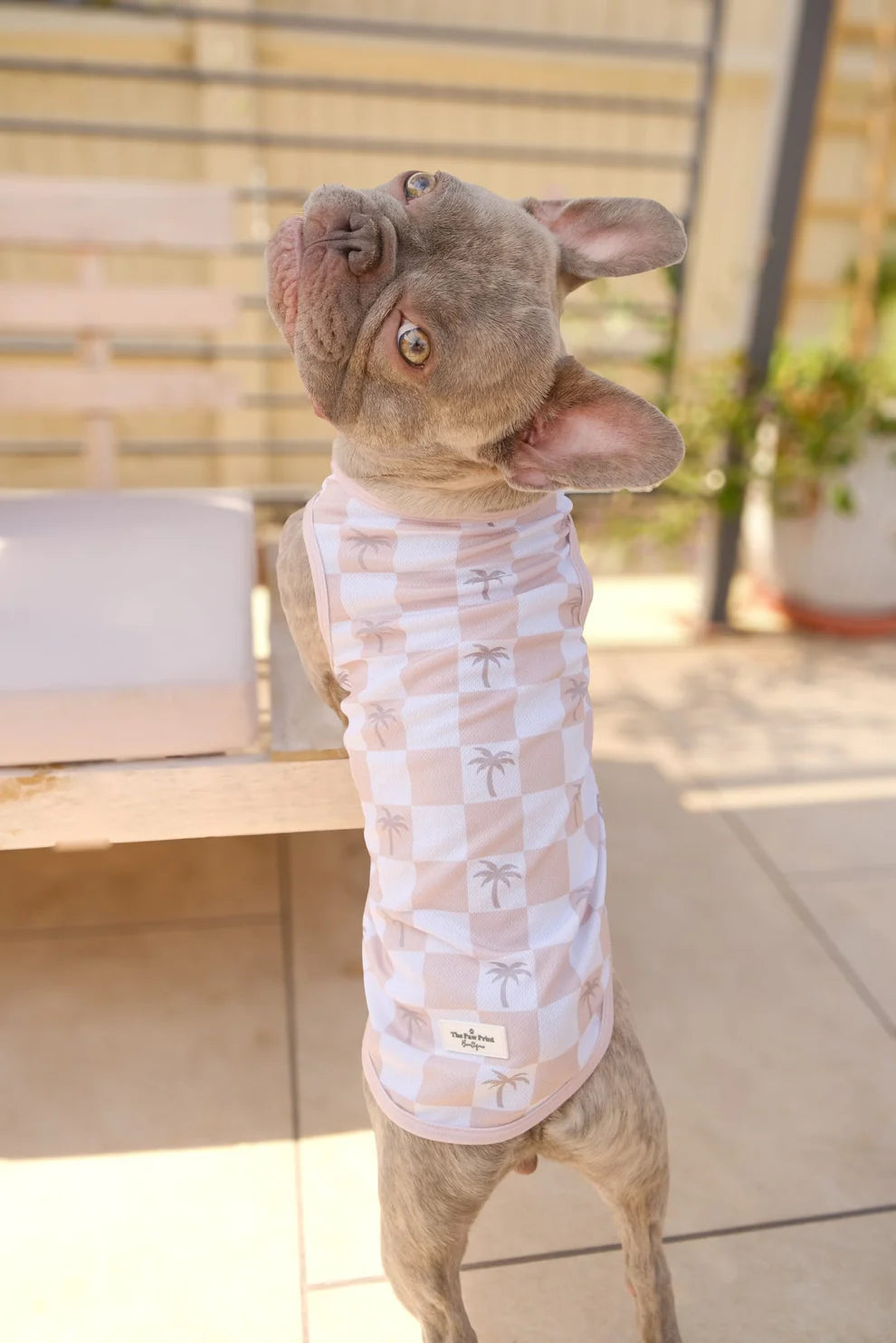Palm tree cooling vest