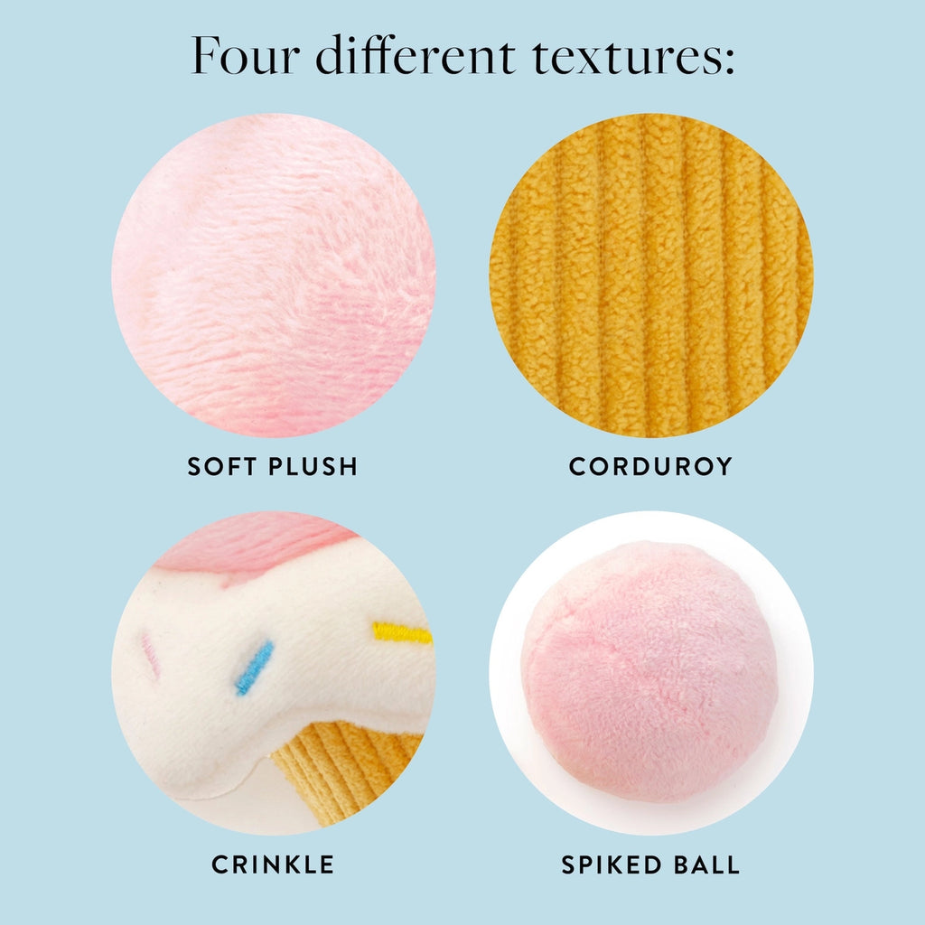 Cupcake interactive snuffle dog toy