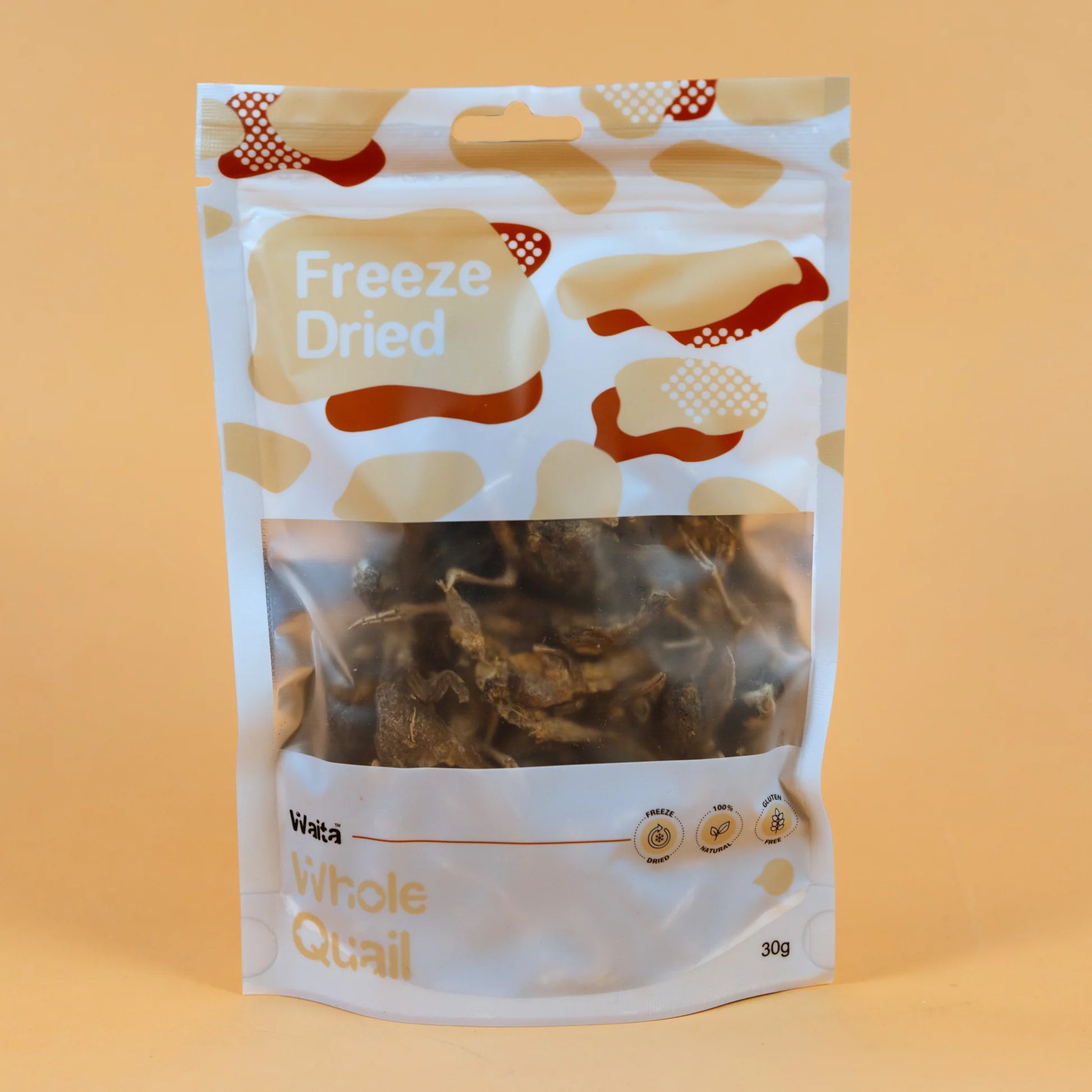 Freeze dried quail for dogs