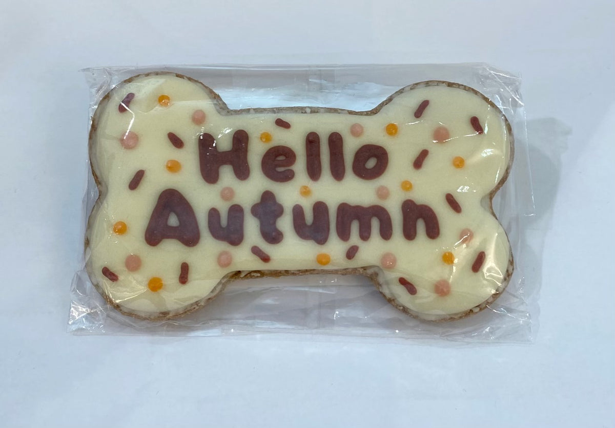 Hello Autumn biscuit