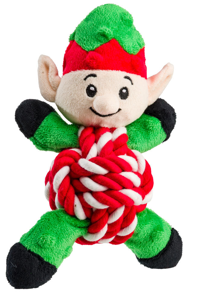 Elf Rope Ball Dog Toy