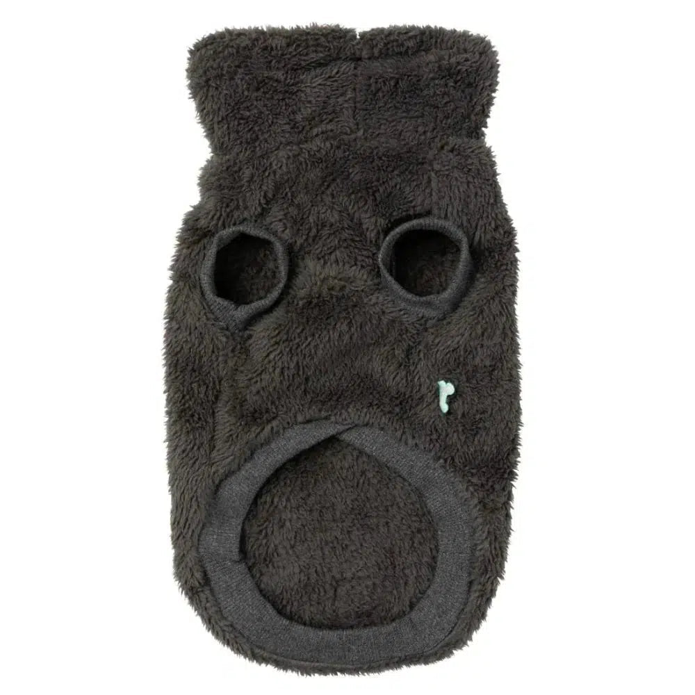 Turtle Teddy sweater Carbon Black