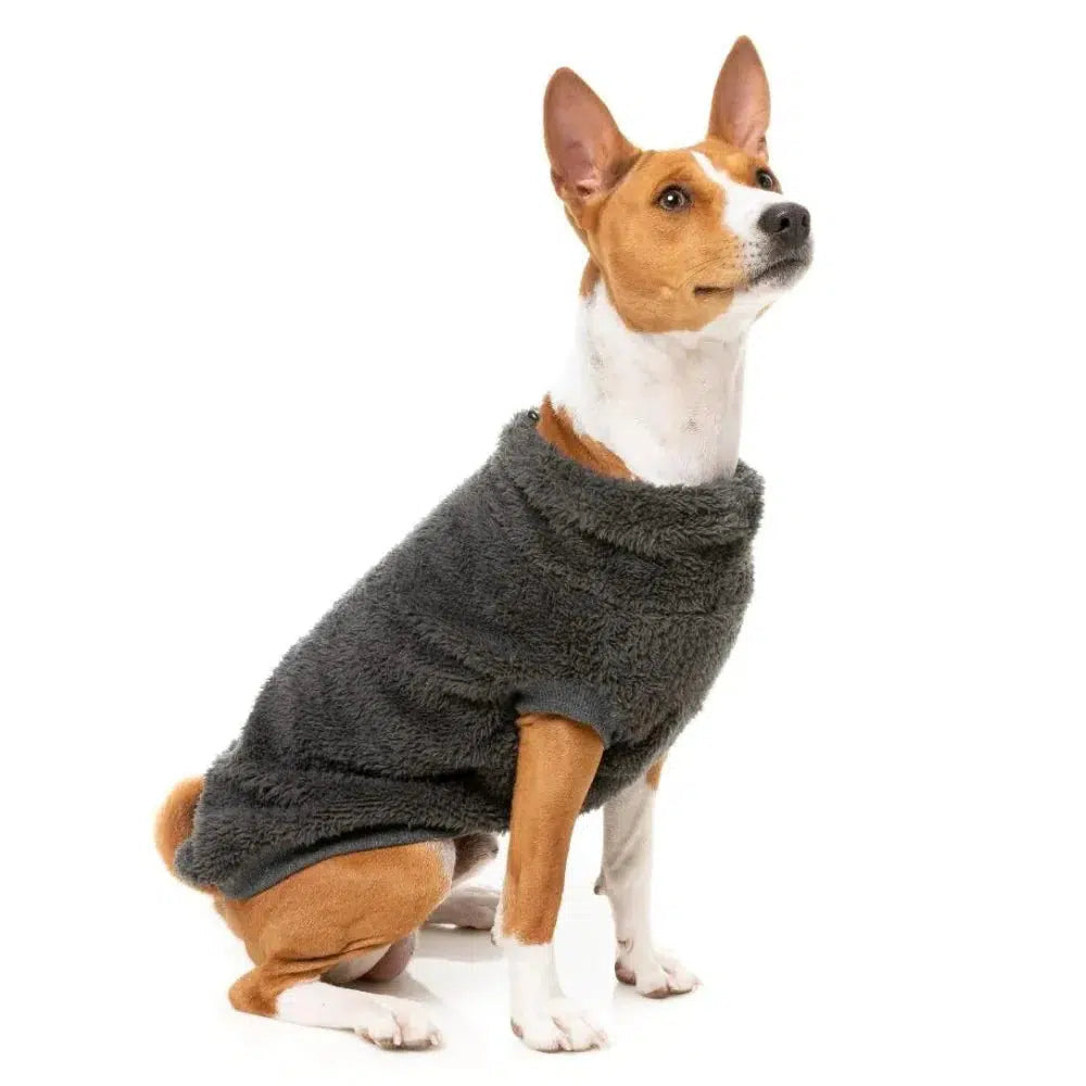Turtle Teddy sweater Carbon Black