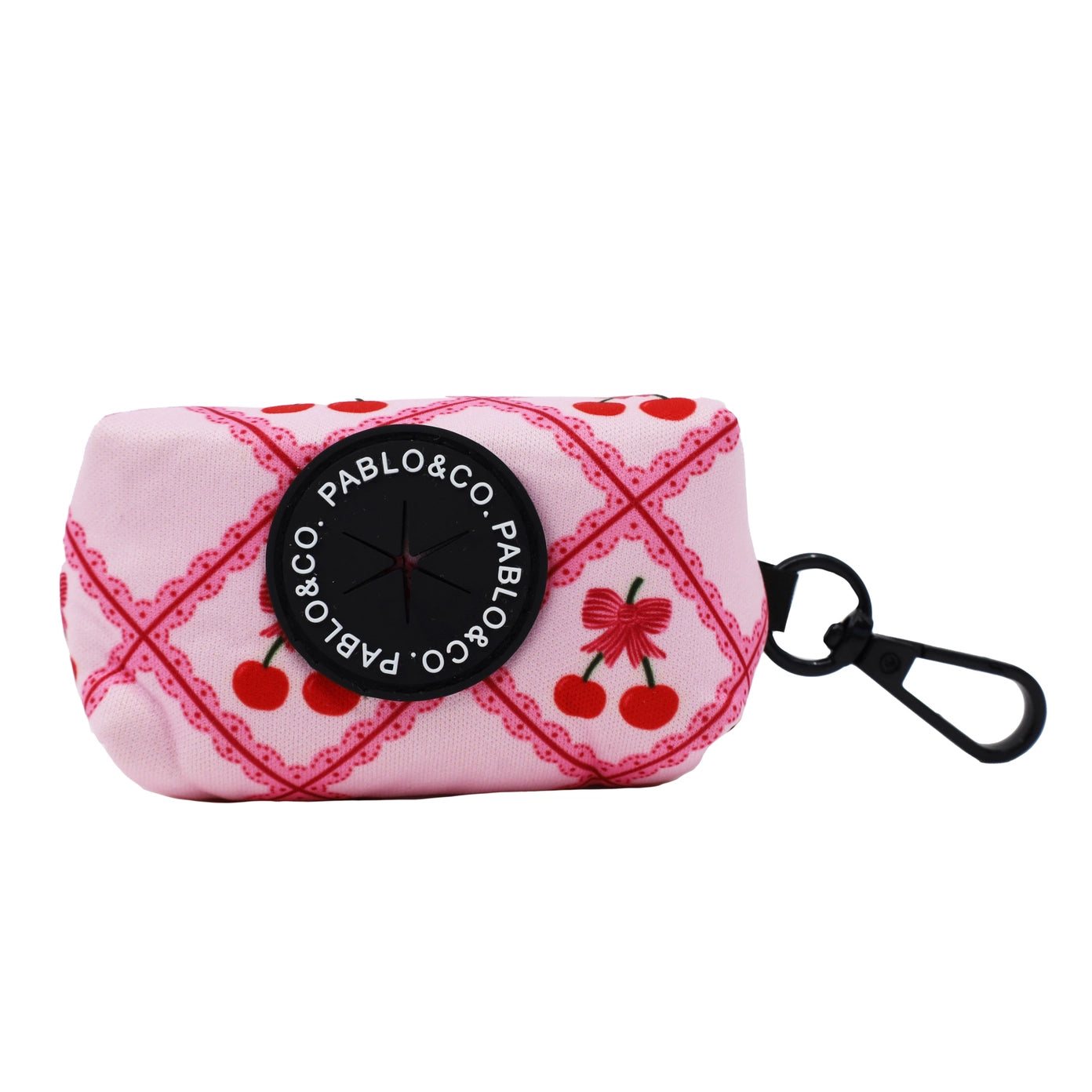 Ma Cherie pink poop bag holder