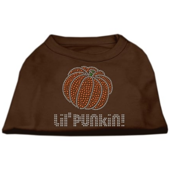 Rhinestone Lil'punkin Brown T-shirt