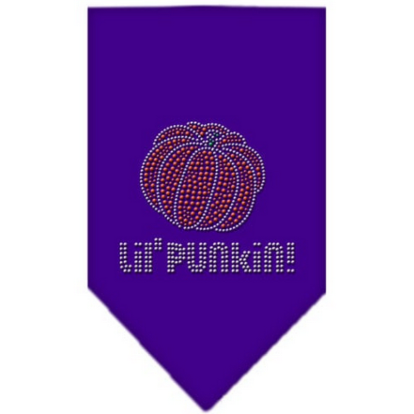 Rhinestone Lil' Punkin bandana