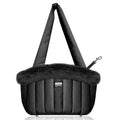 Black fur dog Carrier