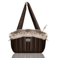 Dark brown fur Carrier