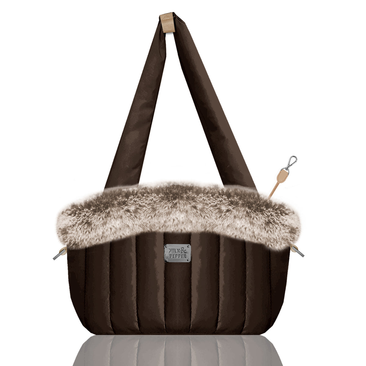 Dark brown fur Carrier