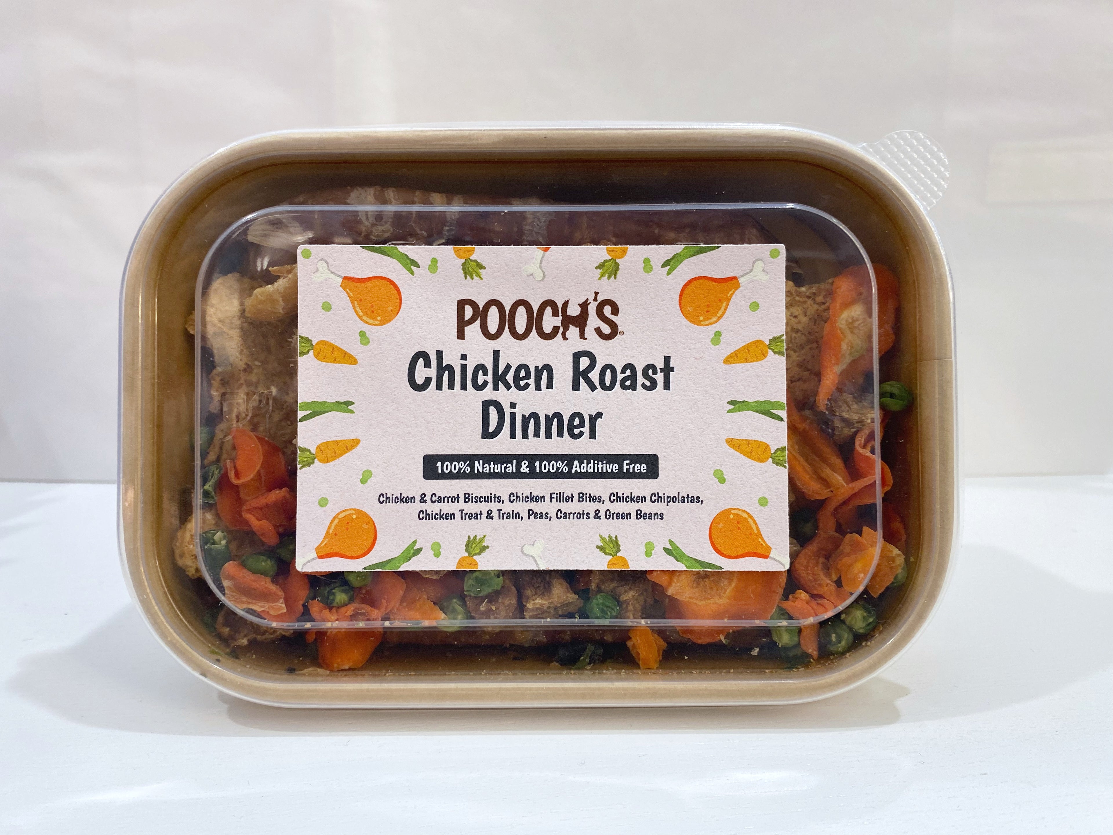 Pooch’s Chicken Doggy Roast Dinner