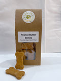 Peanut butter bones, gluten free treats for dog
