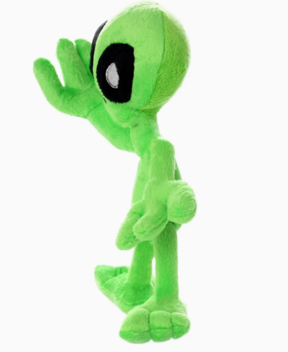 Mighty Jr Liar Alien, Plush, Squeaky Dog Toy