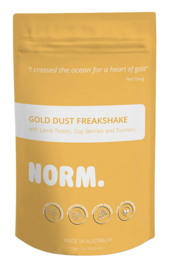 Gold dust freakshake
