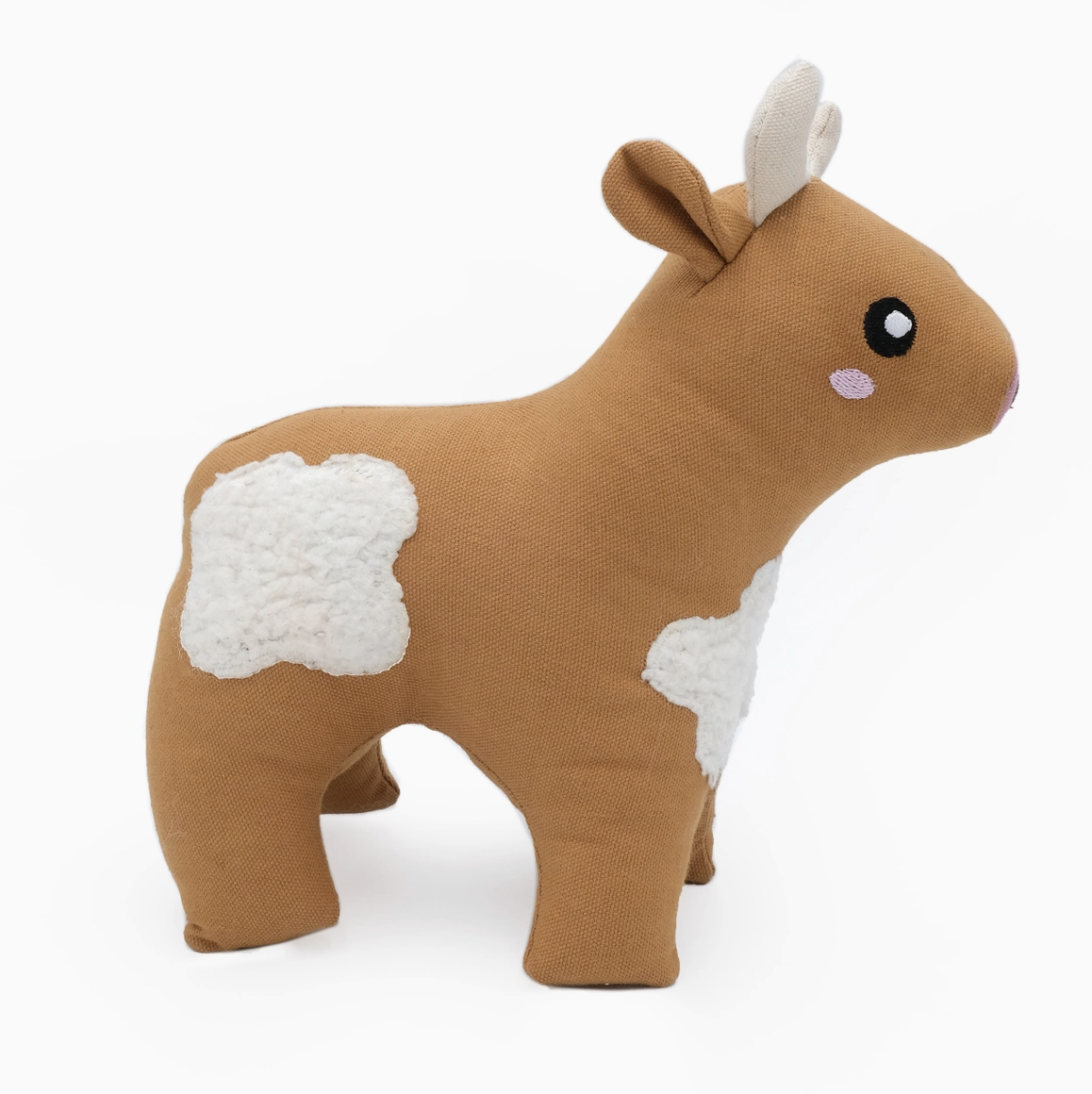 Eco zippy cotton cuddler Cow