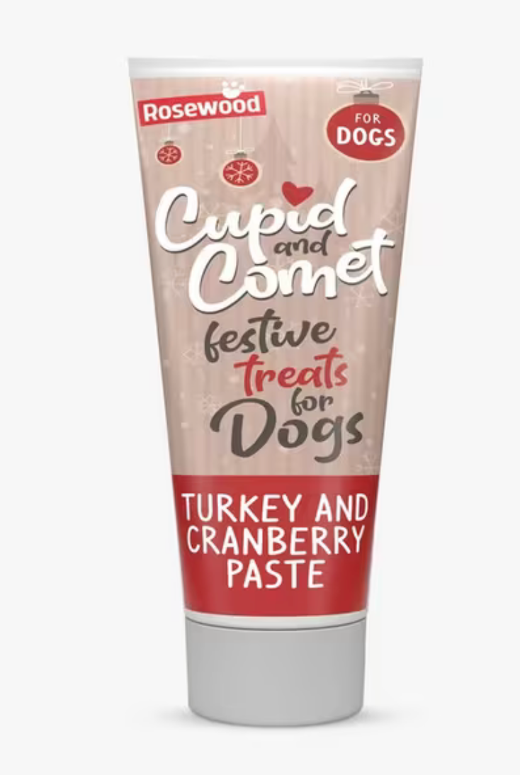 Christmas Lick Mat with Turkey & Cranberry Paste