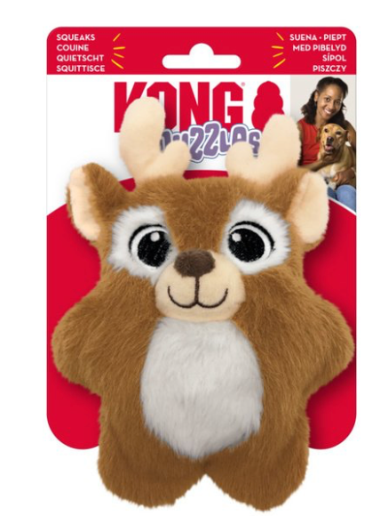 Kong holiday snuzzles reindeer