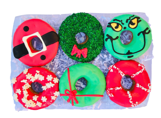 Grinch doughnut gift box