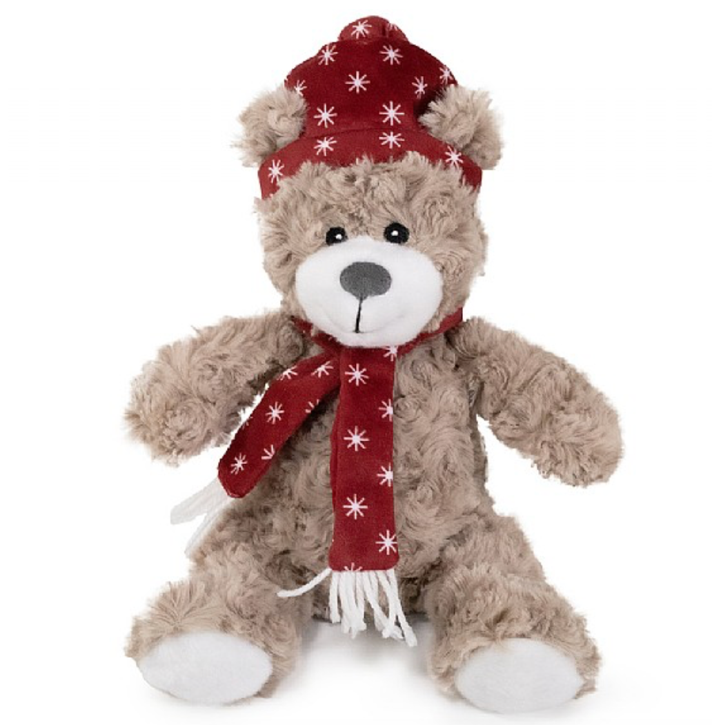 Brie Bear dog toy