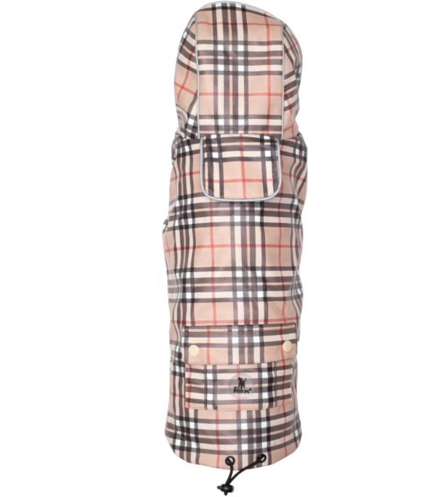 London Plaid Raincoat