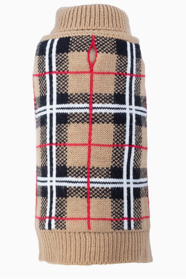 London plaid jumper