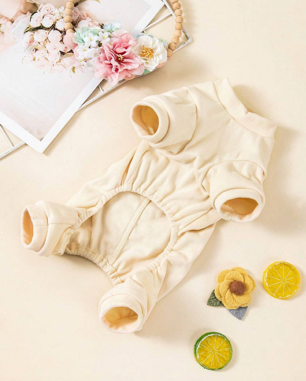 Coquette Bow Cream Pyjamas