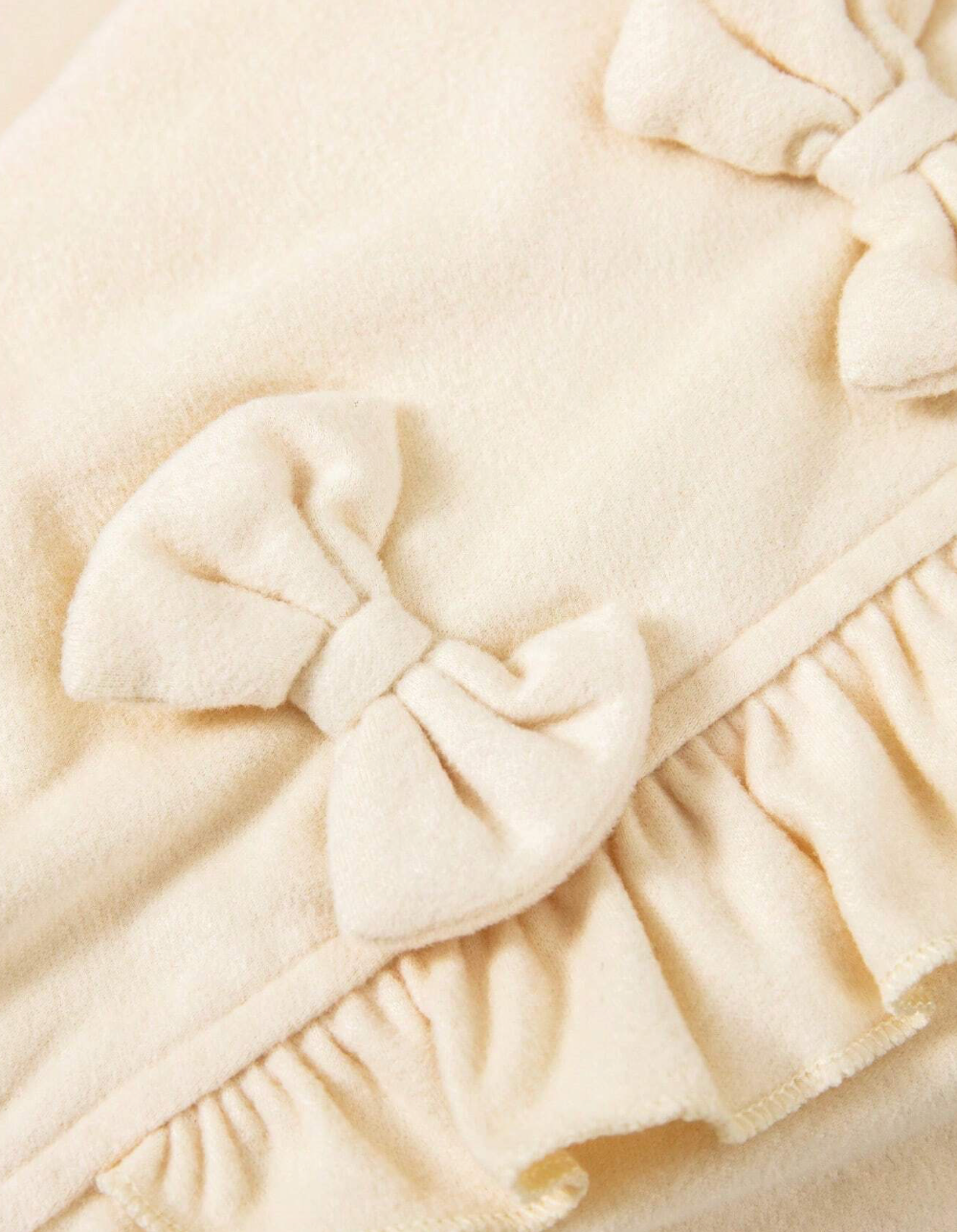 Coquette Bow Cream Pyjamas