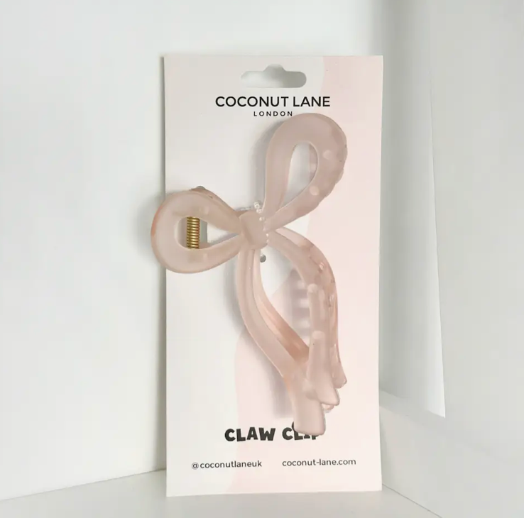 Cute Bow Claw Clip